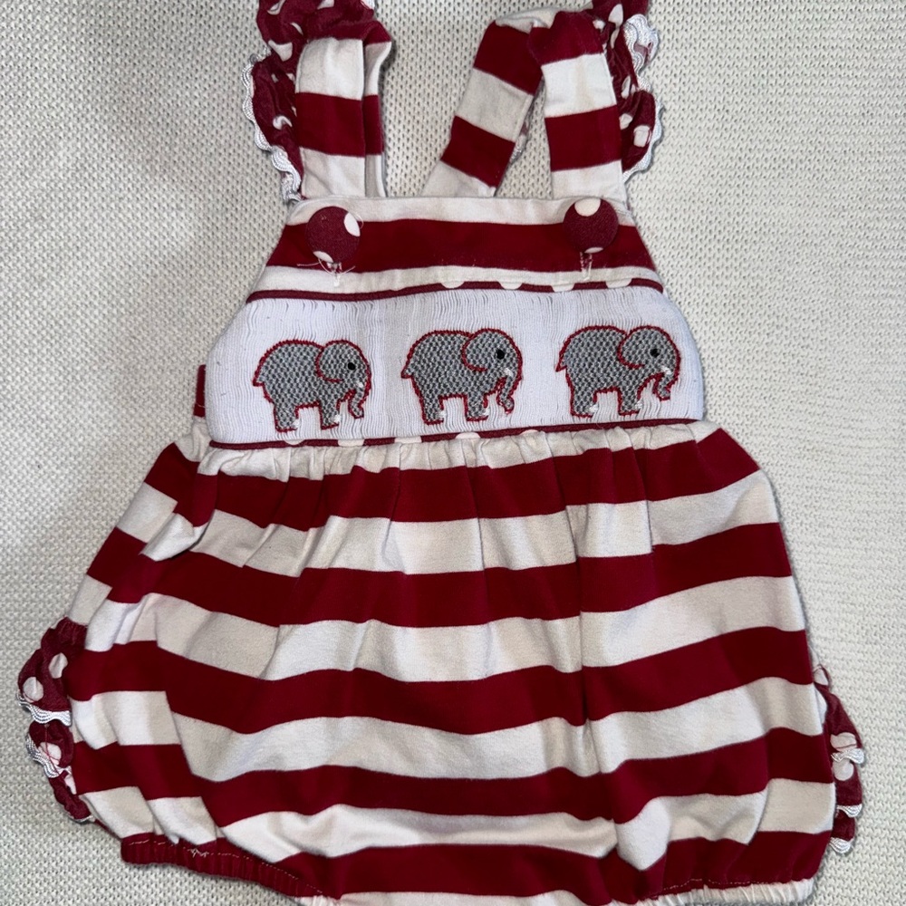 Alabama bubble romper